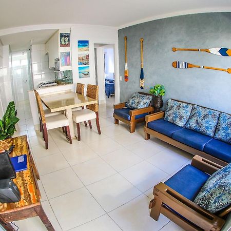 5E-Pe Na Areia Da Praia Do Tombo, 2 Quartos, Ar Cond, 2 Banheiros,2 Vagas+Roupas De Cama Guarujá Zewnętrze zdjęcie